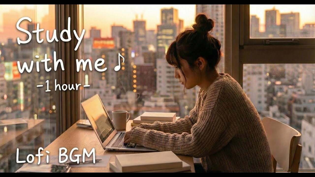 Sunset in Tokyo 🌇 Emotional Chill Mix [Study with Me]