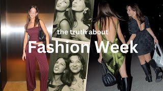 what influencers don't tell you about fashion week...