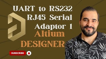 New Tutorial!! UART to RS232 RJ45 Serial Adaptor using Altium Designer