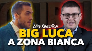Reaction Allintervista A Big Luca A Zona Bianca Su Rete 4.