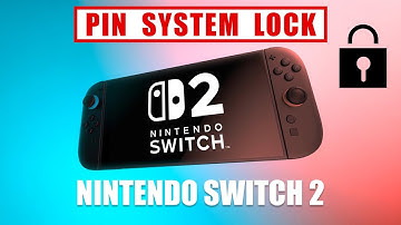 System Lock Nintendo Switch 2 [ How to Set a Pin Password ]