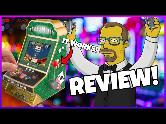 My Arcade Casino Player Review! A Mini Slot Machine & More! - YouTube