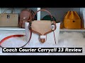 NEW! Coach Courier Carryall 23 Review