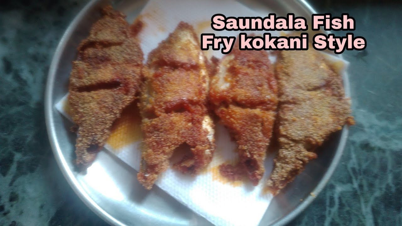 Saundala Fish Fry | kokani Style | Vibha Kitchen - YouTube