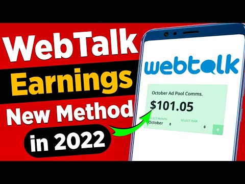 Webtalk.co New Earnings Method | How we make money online 2022 | real website