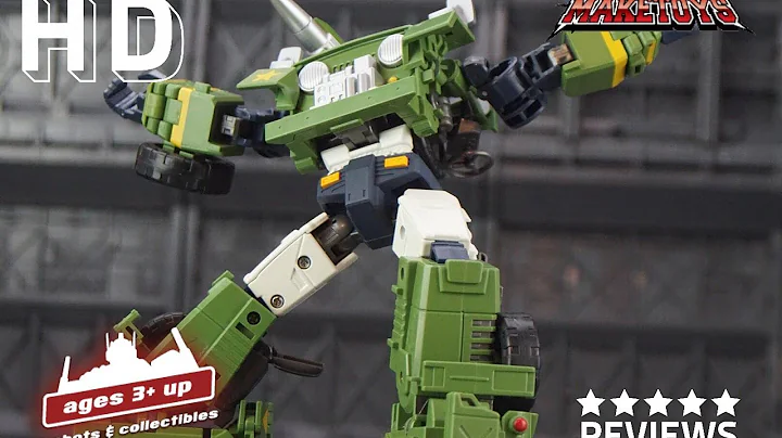Maketoys MTRM-02N GUNDOG ガンドッグ Transformers Masterpiece HOUND Review