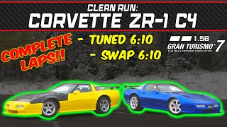 GT7 - Clean Run: Chevrolet Corvette ZR-1 (C4) '89 - Gran Turismo 7