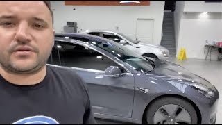 Orlando - tesla model 3 clear paint protection coating