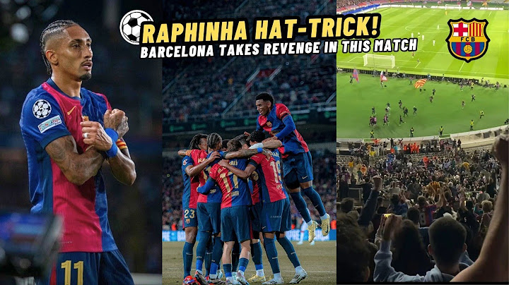 Barca Fans Go Completely Crazy After Raphinha Scores a Hat-trick in Barcelona's Revenge Over Bayern