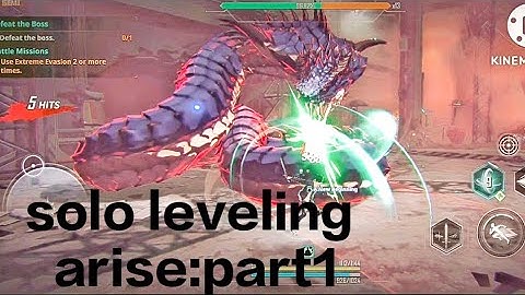 SOLO LEVELING ARISE GLOBAL LAUNCH GAMEPLAY WALKTHROUGH #PART 1(mobile game)