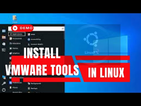 How to install VMware Tools in linuxfx Linux
