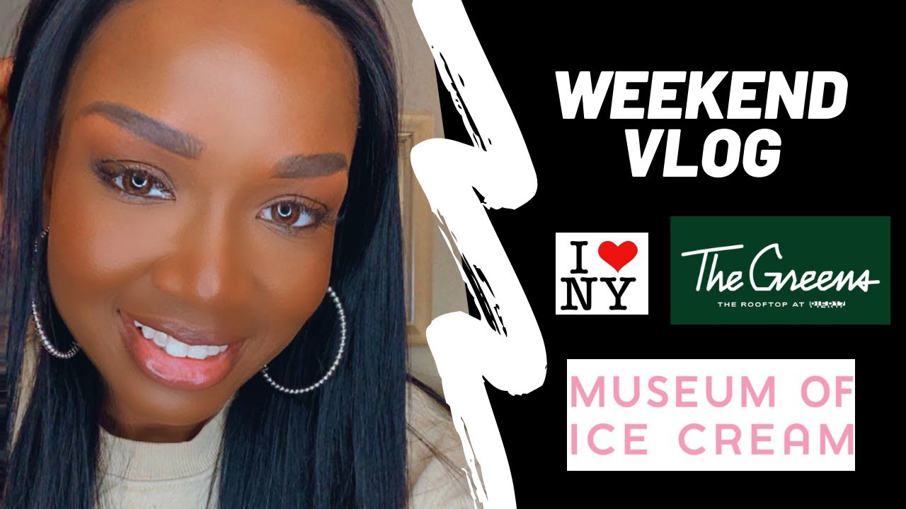 Travel Vlog | 1st Time In New York City + The Greens Rooftop At Pier 17 + Museum of Ice NYC |