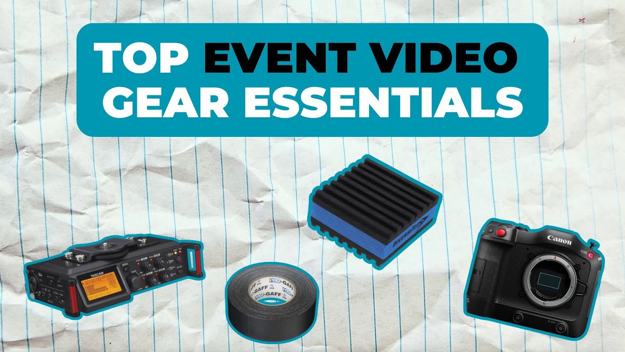 Essential Event Filming Gear: The Ultimate Kit for Professional Event Videographers