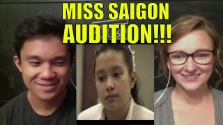 lea salongas audition for miss saigon reaction