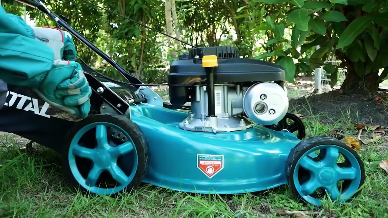 Total Gasoline Lawnmower 196cc 4.8hp || ቶታል ሳር ማጨጃ