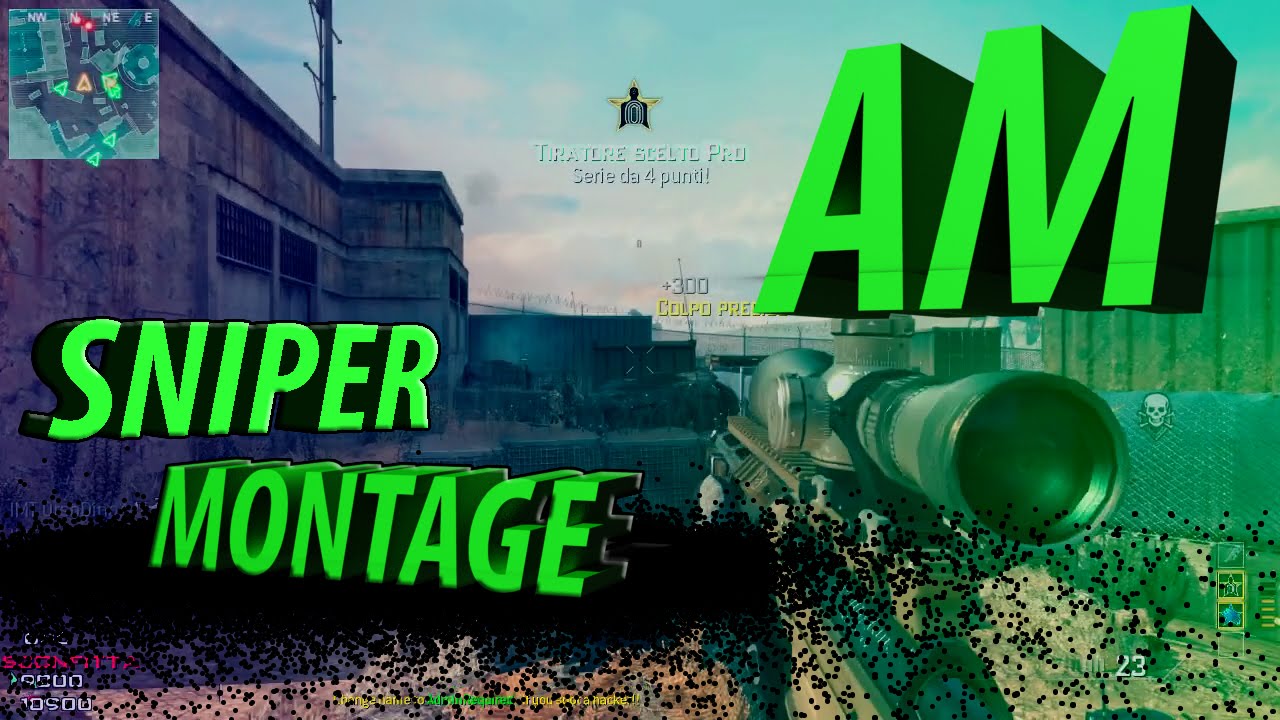 SNIPER MONTAGE MW3 PC//BY ALESSANDRO M 2!!