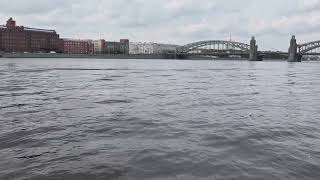 Vivo x300 footage, 4k 60fps hdr. No filters. Saint-Petersburg, Russia. River Neva.