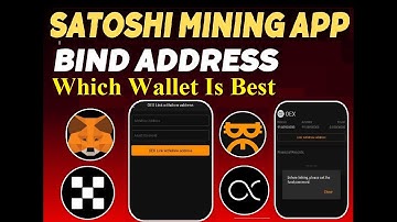 Satoshi Mining App OEX Withdrawal Address Bind || Which Address is Best for Satoshi OEX Withdrawal