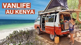 Le bonheur de retrouver notre van aménagé au Kenya #Vanlife #simplicité #kitesurf