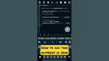 How to add two numbers in java || All About Coding #java #shorts #short #shortvideo #youtubeshorts