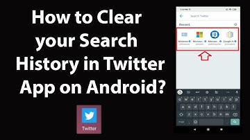 How to Clear your Search History in Twitter App on Android?
