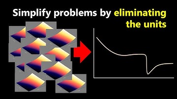 Buckingham Pi Dimensional Analysis - simplifying problems by eliminating units