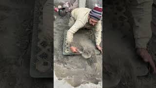 Cement Tiles Crafting Process #Seetechnology #Making (Shorts)