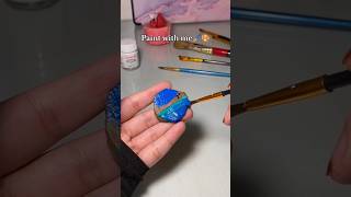 painting ideas on pebble🖌️😍#art #artist #pebble #stoneart #stone #painting #paintingtutorial