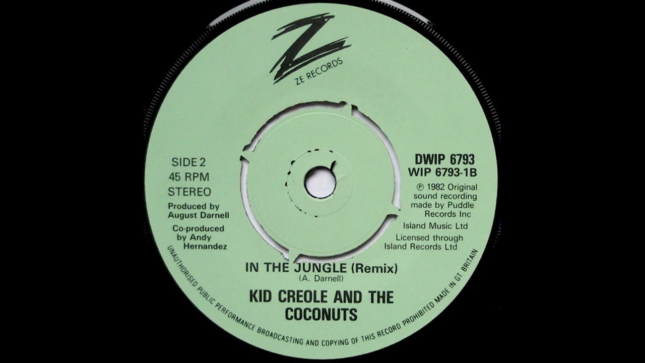 Kid Creole & The Coconuts In The Jungle (7 Inch Remixed Version