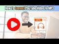 How to Convert YouTube Video to MP3 On Mac/PC Using VLC Player Mp3 Song