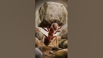 The Mighty Ant 🐜 l Uncovering the secrets of there Super Strength #themightyant #superstrength #ant