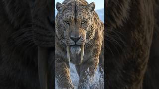 ⚠️ Você conseguiria sobreviver a um encontro com o verdadeiro tigre-dente-de-sabre?