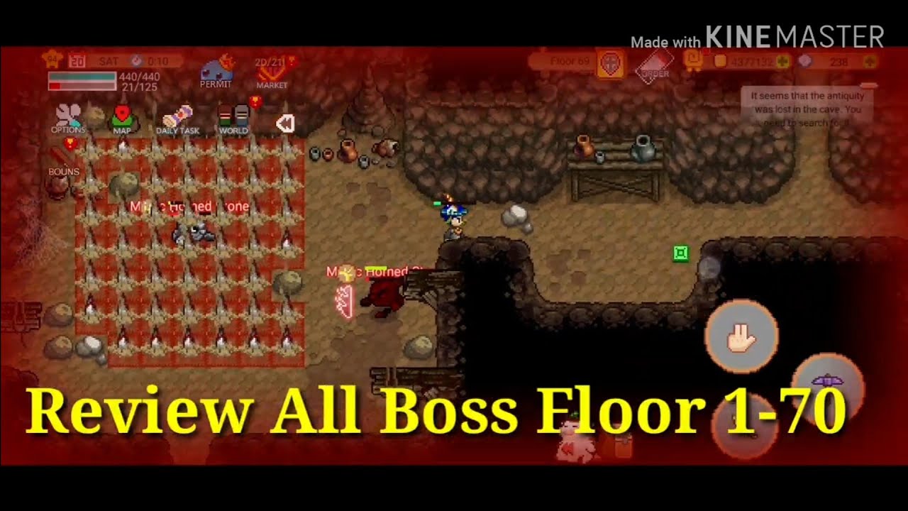Harvest Town, Occult Cave All Boss Floor 1-70