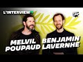 Benjamin Lavernhe &amp; Melvil Poupaud (JEANNE DU BARRY) — L’Interview Cannes 2023