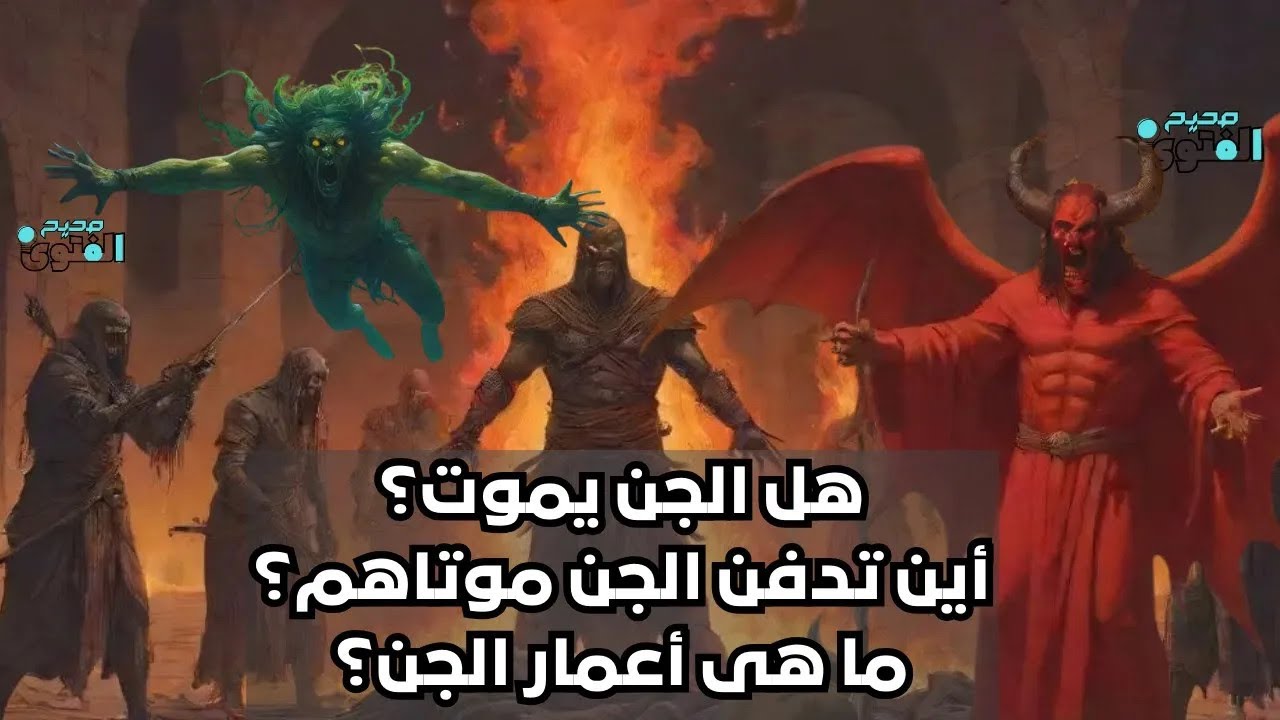 هل الجن يموتون؟ - اين يدفن الجن موتاهم؟ - ما هي أعمار الجن؟ #صحيح ...