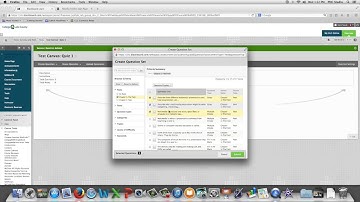 Creating a question set question in blackboard