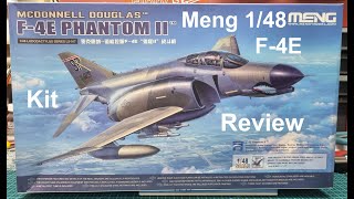 Meng 1/48 F-4E Phantom II Kit Review
