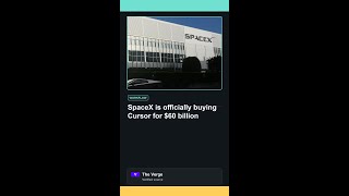 SpaceX is officially buying Cursor for $60 billion: AI update in 40 seconds