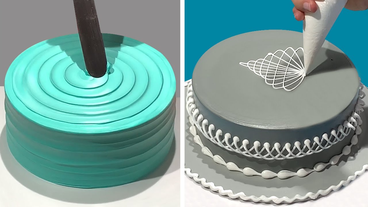 Stunning Cake Decorating Technique Like a Pro | Most Satisfying ...