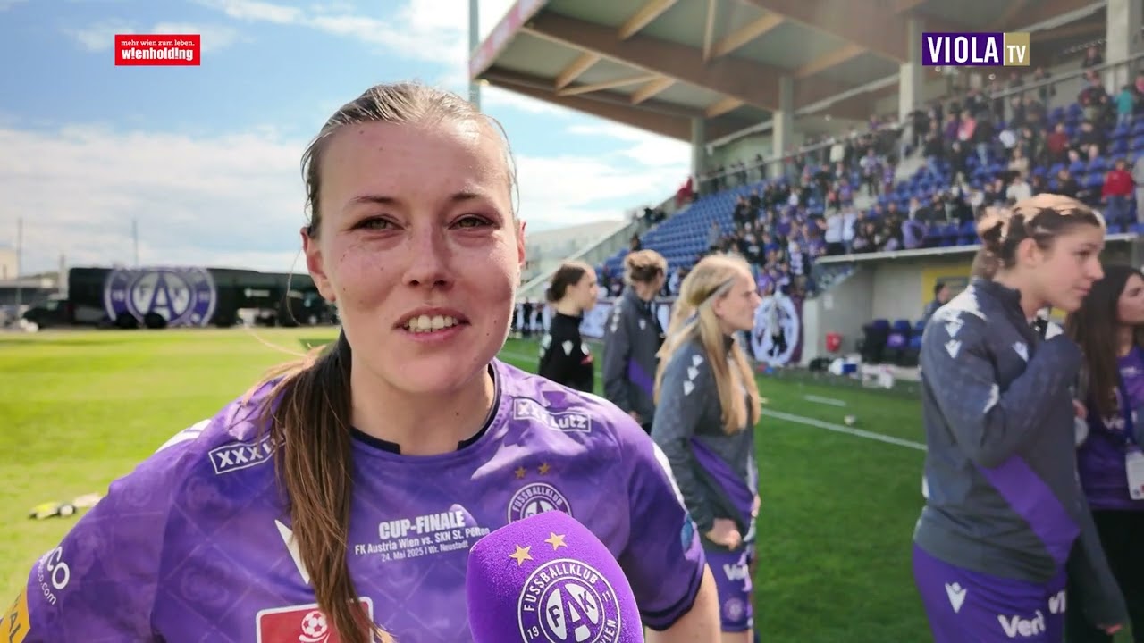 Torschützin Dominique Bruinenberg zum 1:2 im Cupfinale (05/2025) 