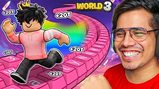 I BEAT WORLD 3 IN KEYBOARD ESCAPE ROBLOX 😱 screenshot 3