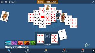 Microsoft Solitaire Collection - Pyramid | December 18th 2020: Earn a Score of 2,900