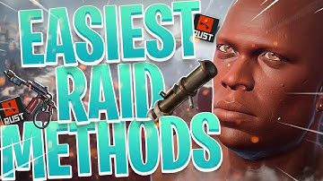 Top 5 Easiest Raid Methods On Rust!