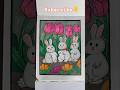 Step by Step Bunny Drawing Tutorial #simple art#ytshorts#viral #abhipsa studio