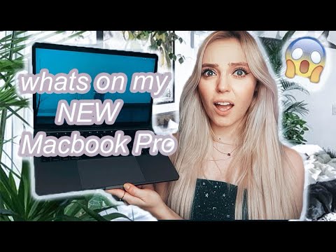 Whats on my NEW Macbook 2016 Pro (with touchbar) 😱 - YouTube