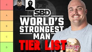 2024 World's Strongest Man TIER LIST