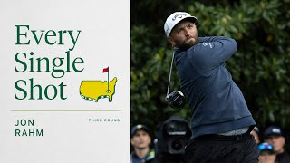 Jon Rahm's Third Round | Every Single Shot | The Masters