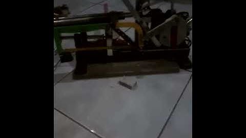 Homemade No weld Power Hacksaw