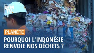 Pourquoi l'Indonésie renvoie deux conteneurs de déchets plastiques à la France ?