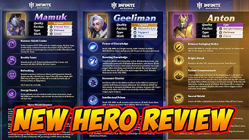 Geeliman - Mamuk - Anton Review! - Infinite Magicraid - IMR